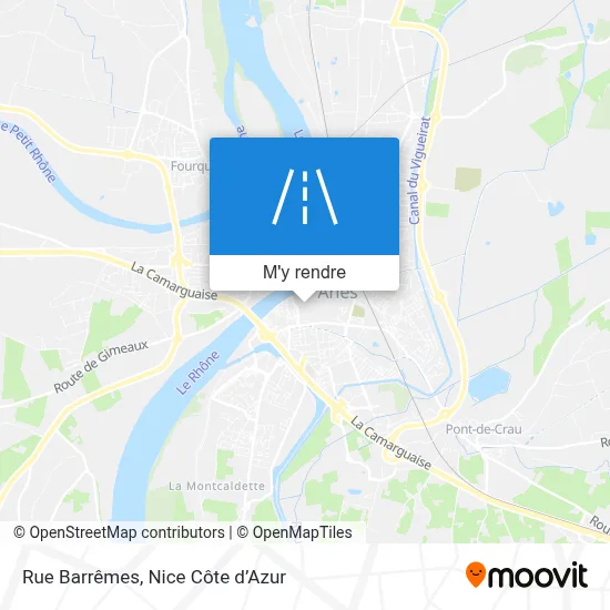 Rue Barrêmes plan
