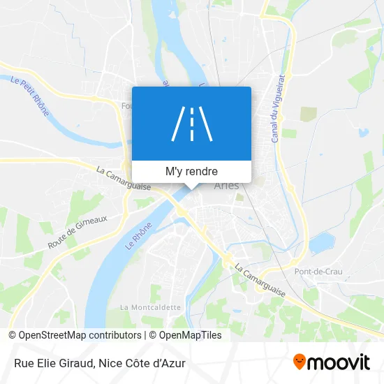 Rue Elie Giraud plan