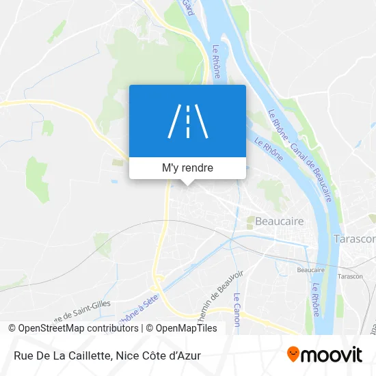 Rue De La Caillette plan