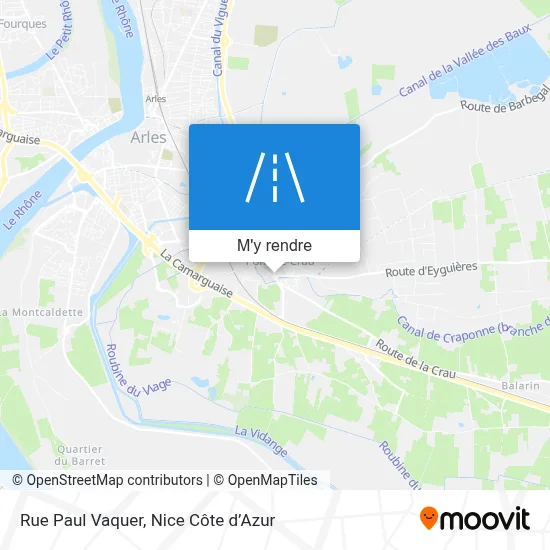 Rue Paul Vaquer plan