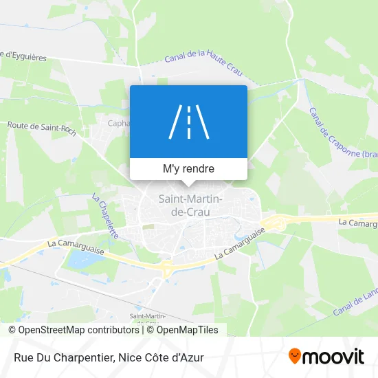 Rue Du Charpentier plan