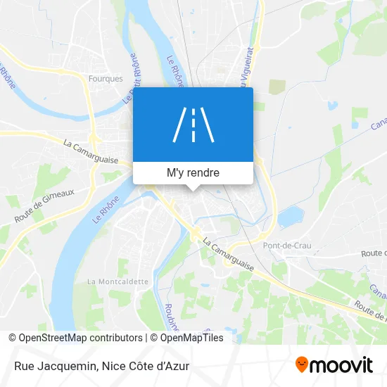 Rue Jacquemin plan