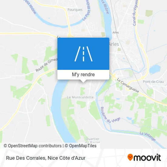 Rue Des Corrales plan
