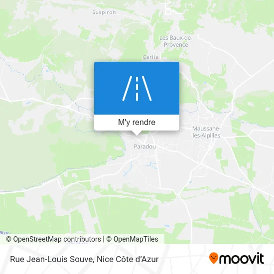 Rue Jean-Louis Souve plan
