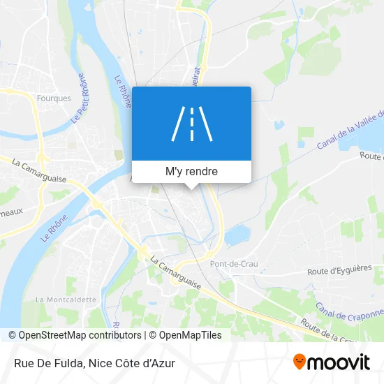 Rue De Fulda plan