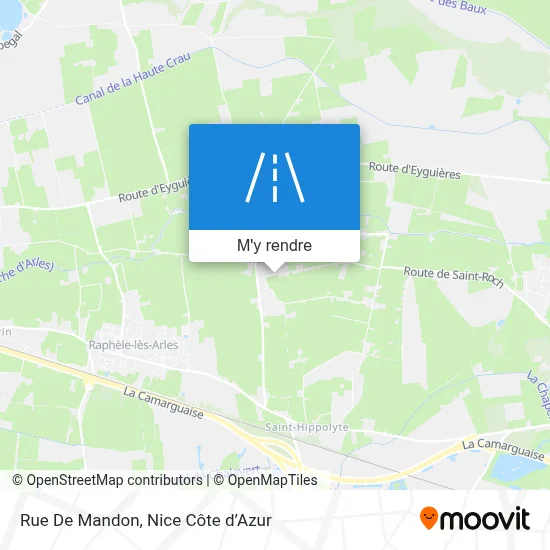 Rue De Mandon plan