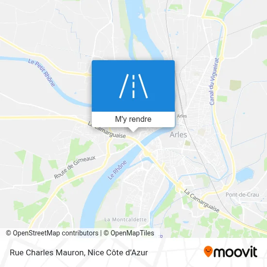 Rue Charles Mauron plan