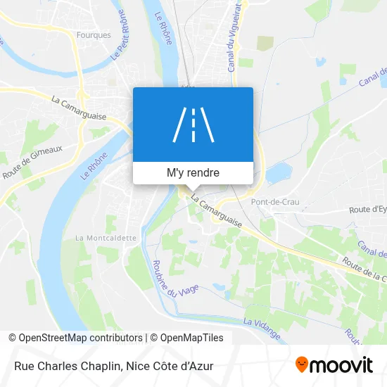 Rue Charles Chaplin plan