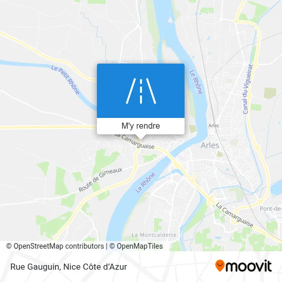 Rue Gauguin plan
