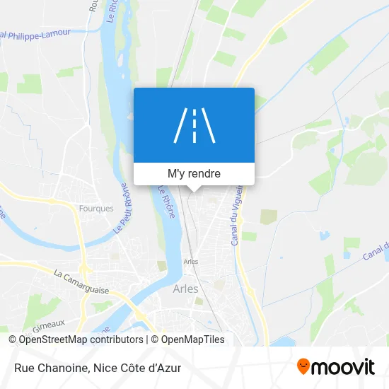 Rue Chanoine plan