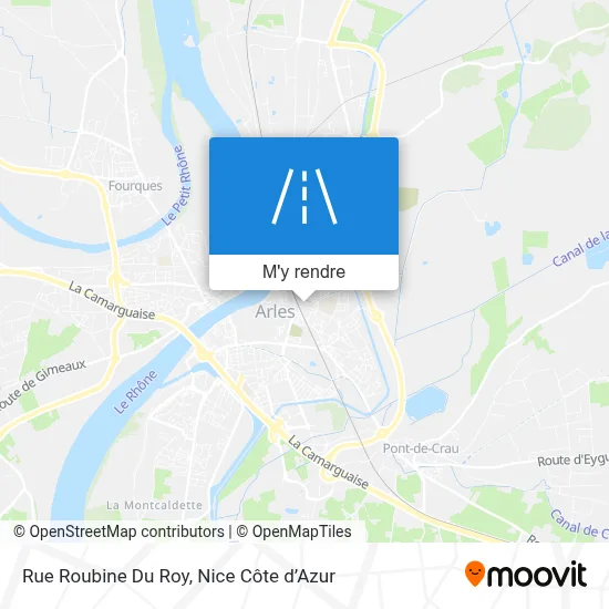 Rue Roubine Du Roy plan