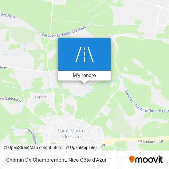 Chemin De Chambremont plan