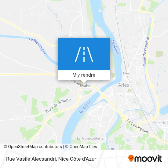 Rue Vasile Alecsandri plan