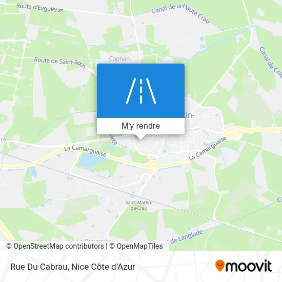 Rue Du Cabrau plan