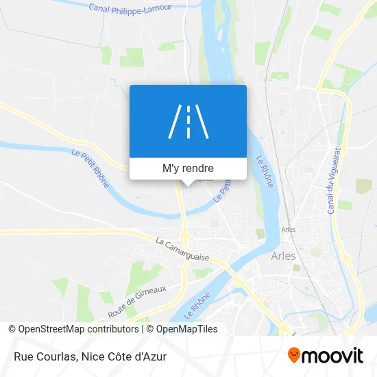 Rue Courlas plan