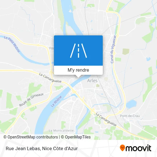 Rue Jean Lebas plan