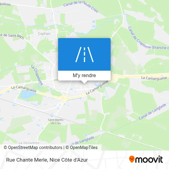 Rue Chante Merle plan