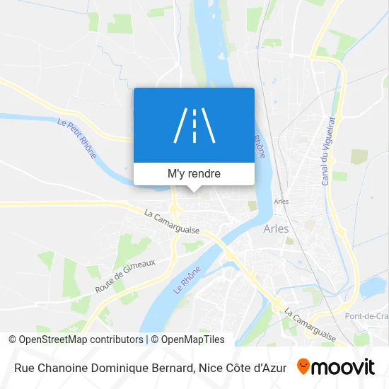 Rue Chanoine Dominique Bernard plan