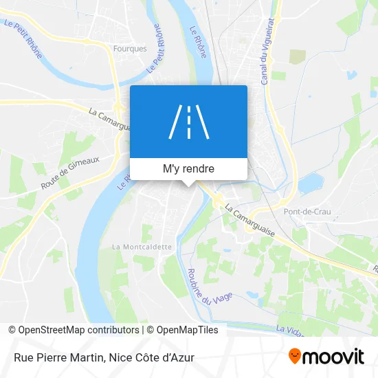 Rue Pierre Martin plan