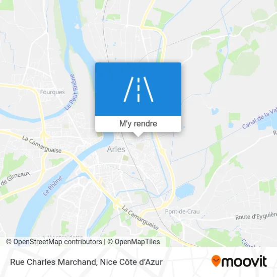 Rue Charles Marchand plan