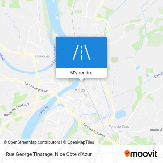 Rue George Tinarage plan