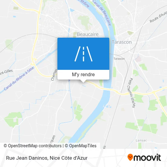 Rue Jean Daninos plan