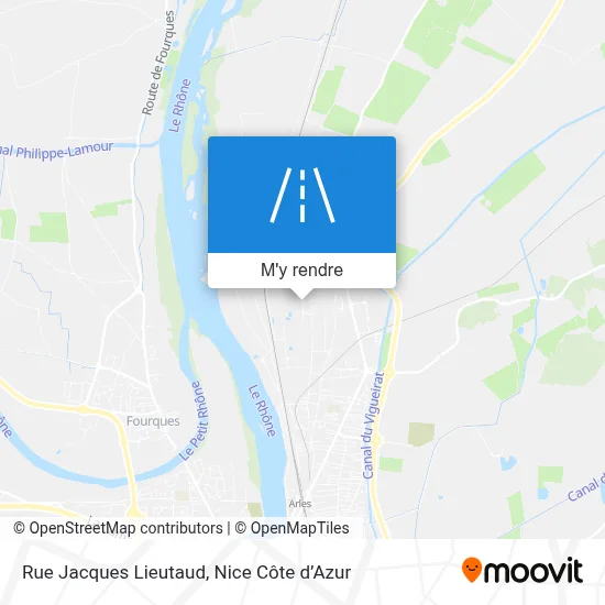 Rue Jacques Lieutaud plan