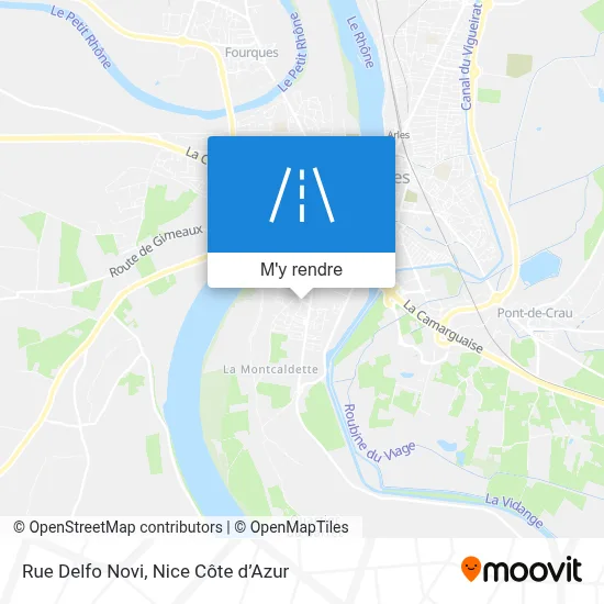 Rue Delfo Novi plan