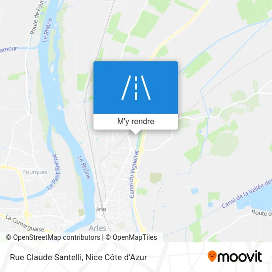 Rue Claude Santelli plan