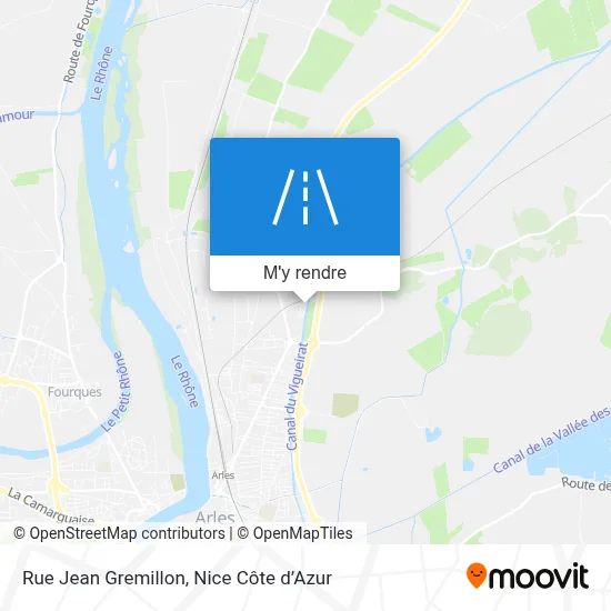 Rue Jean Gremillon plan