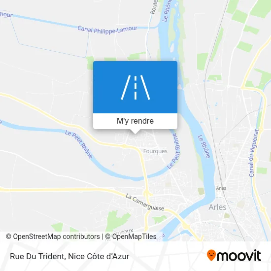 Rue Du Trident plan