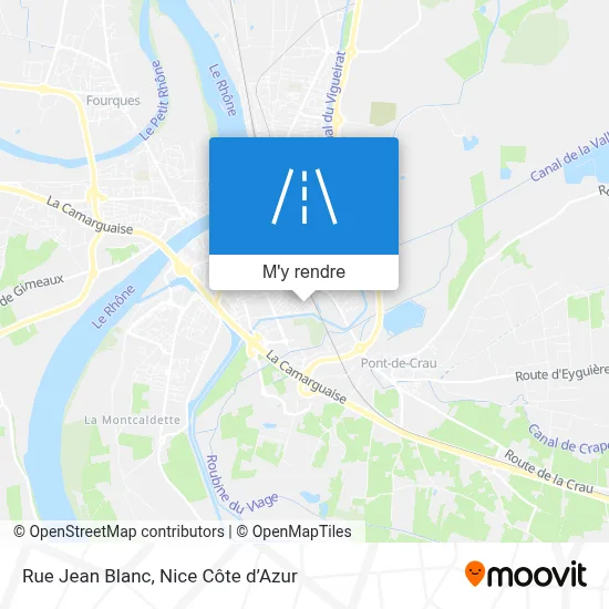 Rue Jean Blanc plan