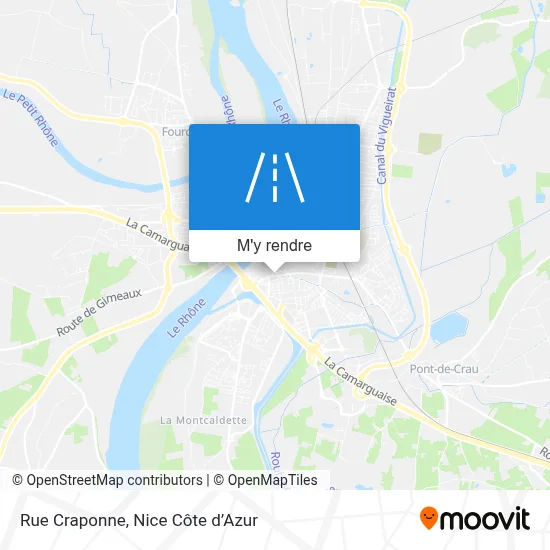 Rue Craponne plan