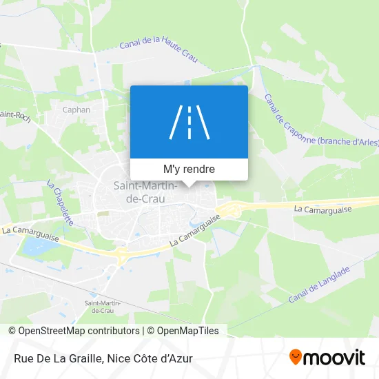Rue De La Graille plan