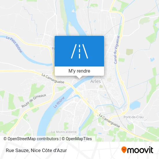 Rue Sauze plan