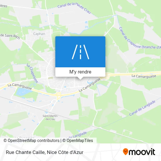 Rue Chante Caille plan