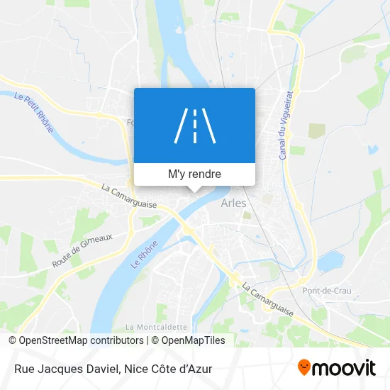 Rue Jacques Daviel plan