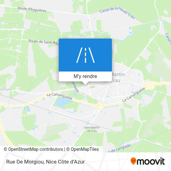 Rue De Morgiou plan