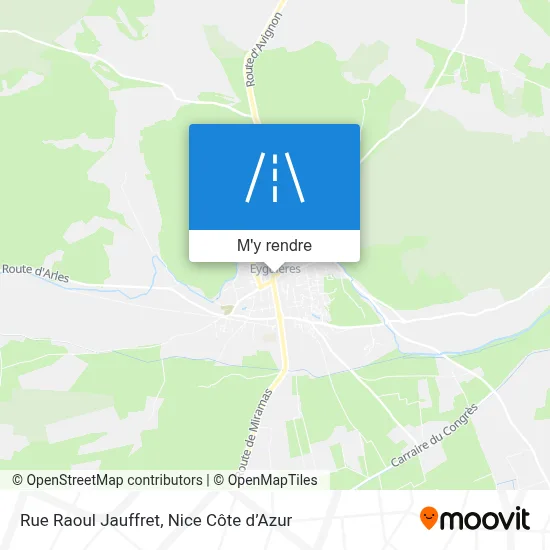 Rue Raoul Jauffret plan