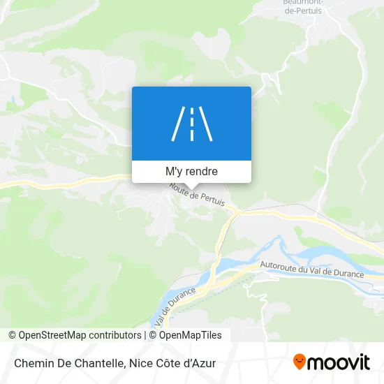 Chemin De Chantelle plan