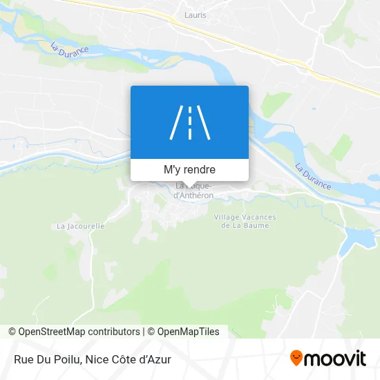 Rue Du Poilu plan