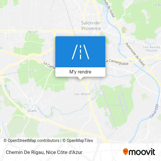 Chemin De Rigau plan