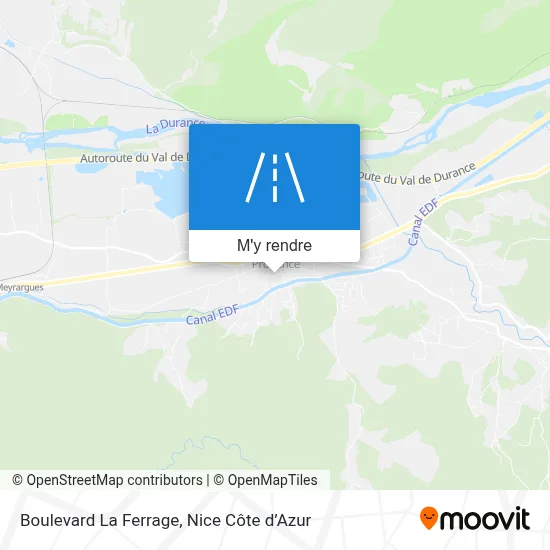 Boulevard La Ferrage plan
