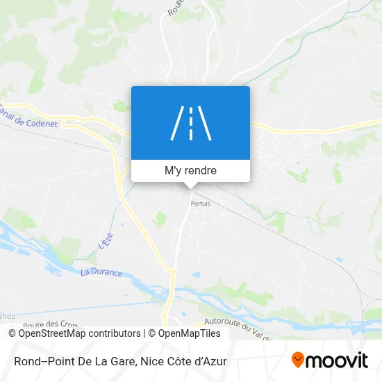 Rond--Point De La Gare plan