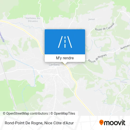 Rond-Point De Rogne plan