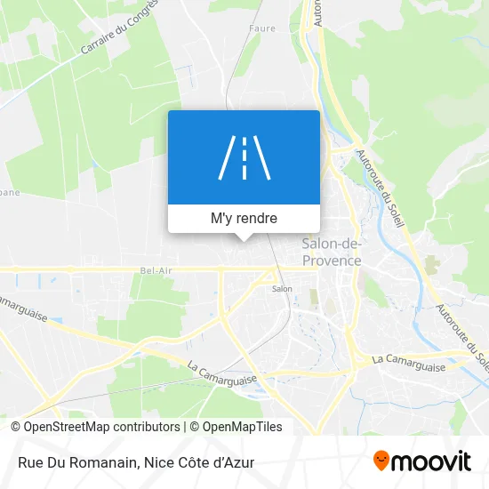 Rue Du Romanain plan