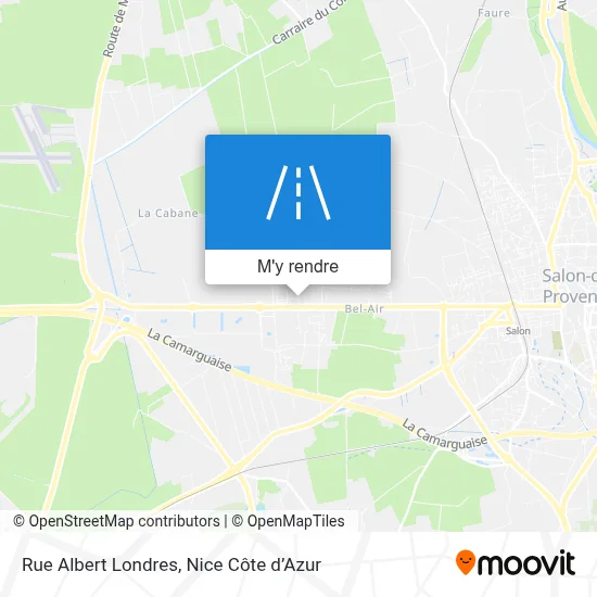 Rue Albert Londres plan