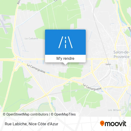 Rue Labiche plan