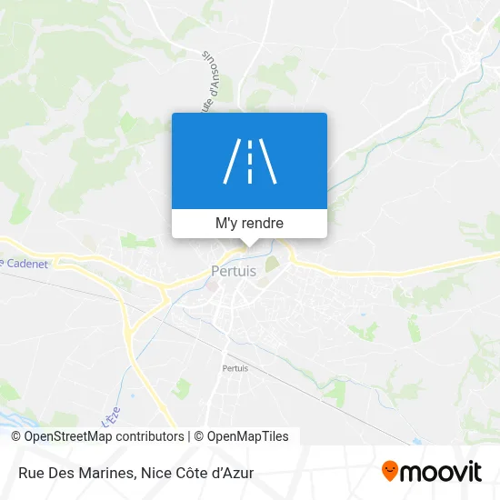 Rue Des Marines plan