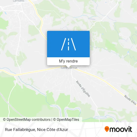 Rue Fallabrègue plan